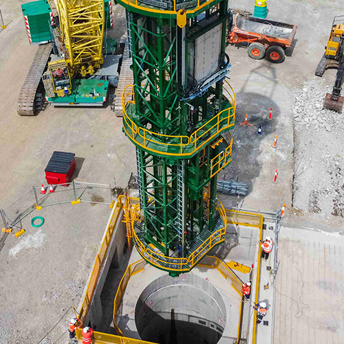 Project Image - Appin Mine - Dual-Shaft Construction